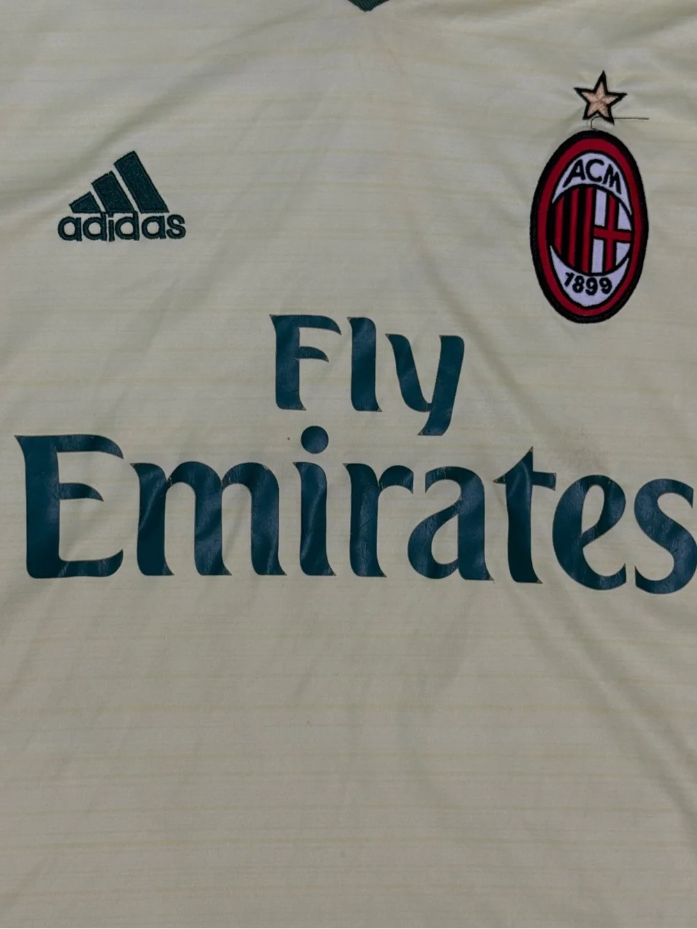 Distressed Adidas AC Milan Third Kit Jersey 2013/14 — Climacool